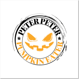 Peter Peter Pumpkin Eater Halloween holiday 2020 cute gift ideas Posters and Art